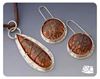 Picture of Shaped Silver Pendant And Earrings DIY Tutorial