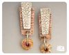 Picture of Reverse texture Copper and silver earrings DIY Tutorial